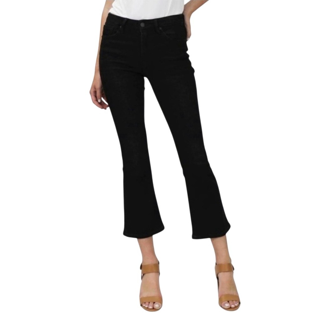 Dear John Jeanne High‎ Rise Flare Jeans Black Size 28
